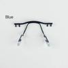 100 Pieces Glasses Nose Pad Arm Metal Frameless Optical Frame Nose Pad Bracket Glasses Accessories(Silver) view 2