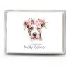 Cathy Wraps Personalized Note Cards with Envelopes, Custom Name Stationery Set for Dog Owners, 10 Folded Blank Thank You Cards for Everyday Use (Pitbull) view 4