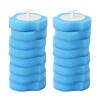 16pcs Toilet Brush Refill Heads, Disposable Water Soluble Cleaner Toilet Brush Refills for Bathroom, Sponge Material view 1
