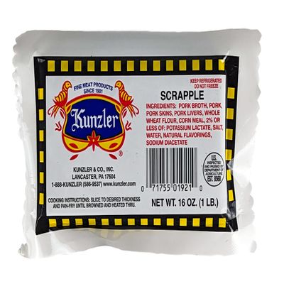 Kunzler Scrapple 1lb (Pack of 4)