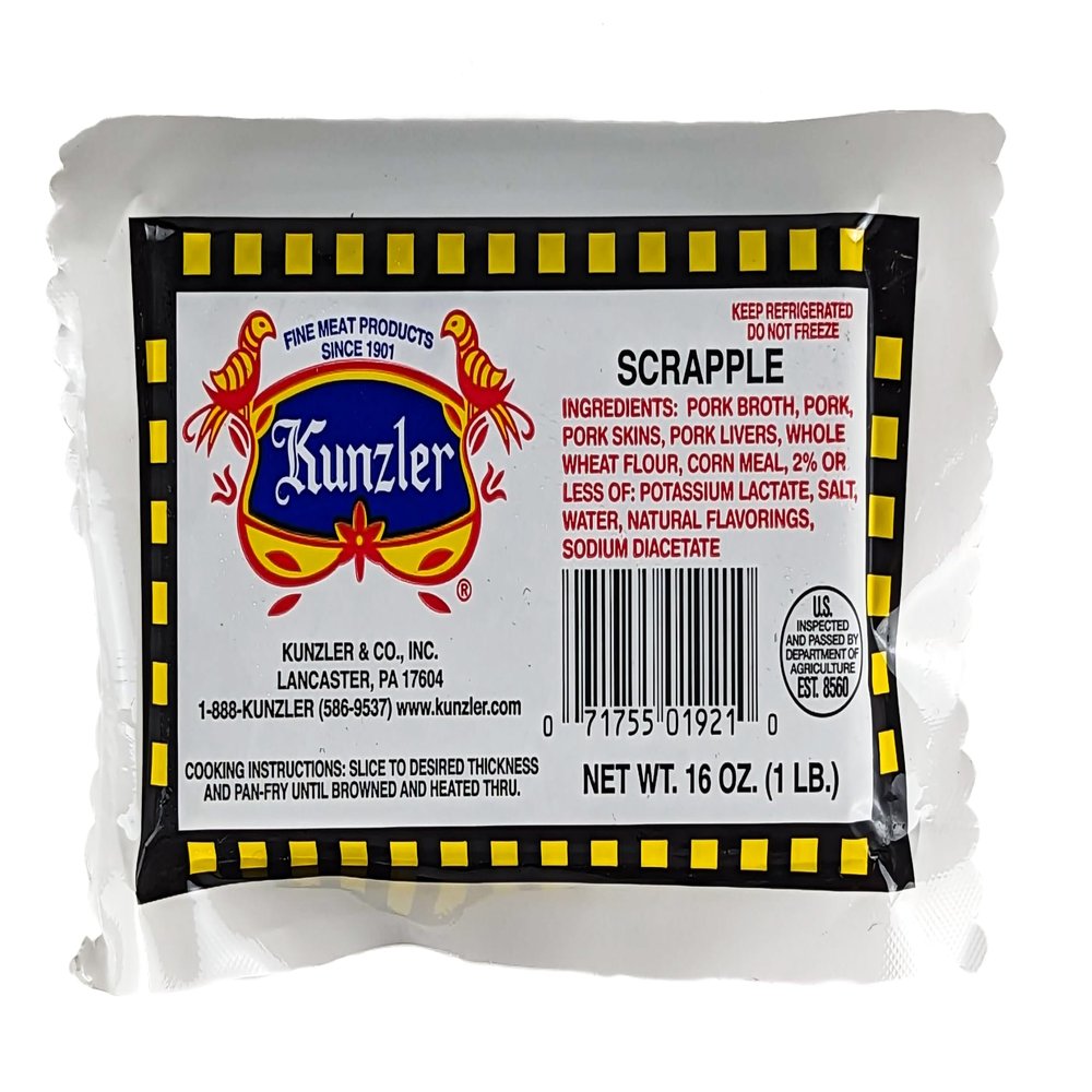 Kunzler Scrapple 1lb (Pack of 4)