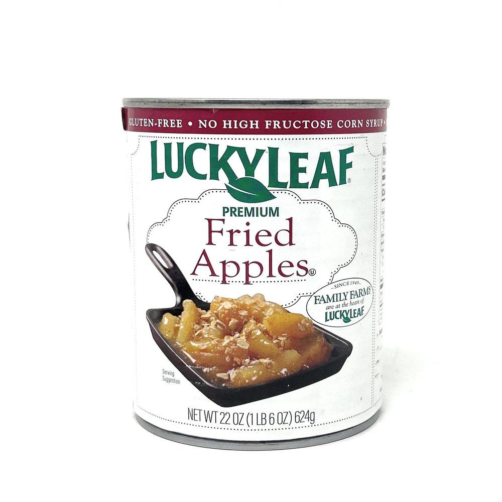 Lucky Leaf Premium Fried Apples 22oz - 1 can