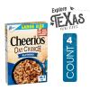 Cheerios Oat Crunch 4-Pack of Almond Large Size Cereal, Gluten Free Heart Healthy with Whole Grain Oats 18oz Box + 1 Utility Freebie by Lavinia view 2