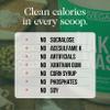 NAKED Vegan Mass - Natural Vegan Weight Gainer Protein Powder - 1,230 Calories, NSF Certified, Non-GMO, Soy & Gluten Free, No Artificial Ingredients - 12LB Bulk - 17 Servings view 2