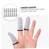 Didiseaon 10pairs Cut Resistant Finger Cots Durable Wear-Resistant Finger Protective Sleeves for Safe Handling for Gardening Crafting and Industrial Use view 4