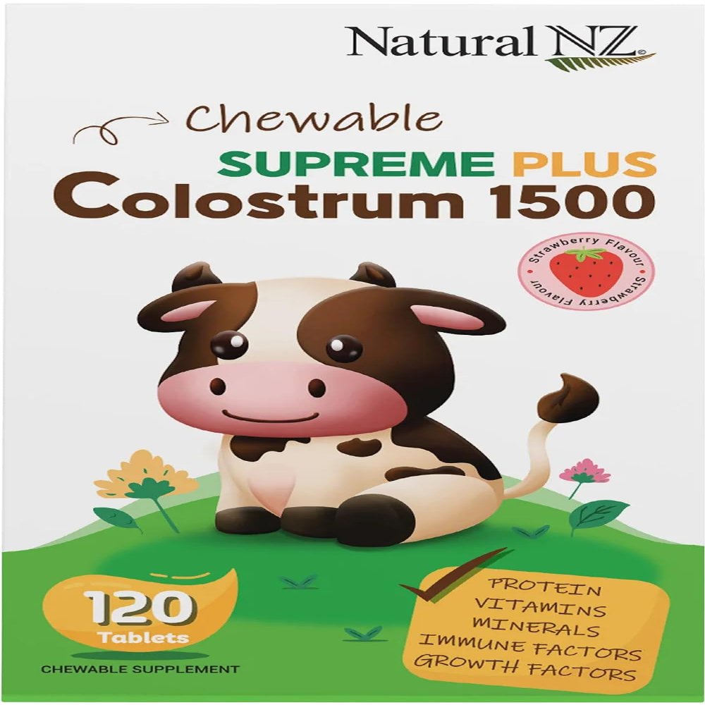 Natural NZ Supreme Plus Colosturm 1500 120 Chewable Tablets (1)