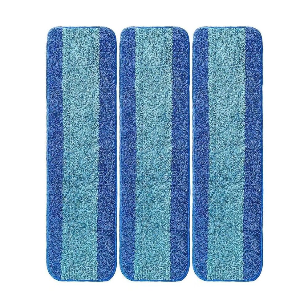 3 Pack Microfiber Mop PadsCompatible for BonaMicrofiber Cleaning Pad Mop