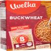 Uvelka, Buckwheat Groats (Grechka/Kasha), 8 Boil-In-Bags, Easy to Cook, 640g/22.6oz (Ancient Grains) view 1