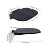 14" Folding Shower Seat Wall Mounted Bench Modern Bathroom Shower Stool 440lbs view 2