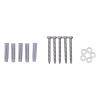 14" Folding Shower Seat Wall Mounted Bench Modern Bathroom Shower Stool 440lbs view 3
