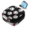 Baseball Ball Background Sanitary Napkin Storage Bag, Portable Menstrual Pad Bag for Teen Girls Tampons Sanitary Pads for Women Ladies view 1