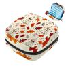 Autumn with Skeleton (2) Sanitary Napkin Storage Bags Menstrual Cup Pouches Nursing Pad Holder Tampon Bags view 1
