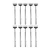 10pack Portable Extendable Back Scratcher,Stainless Steel Telescoping Back Scratcher,Portable Extendable Backscratcher, Back Scratcher Extendable With Pocket Clip For Relieve Itchi view 1