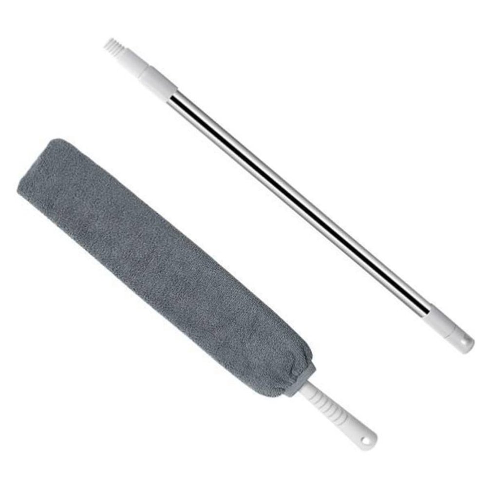 BCOATH Slim Dusting Tool for Gaps Under Bed Cleaner Retractable Microfiber Duster