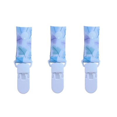 3Pcs Mastectomy Drain Holder Clip,Quick Dry Mastectomy Drain Tubing Clip with Snaps to Hold Drainage Tube After-Surgery Recovery Management (Light)