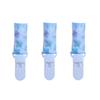 3Pcs Mastectomy Drain Holder Clip,Quick Dry Mastectomy Drain Tubing Clip with Snaps to Hold Drainage Tube After-Surgery Recovery Management (Light) view 1