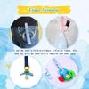 3Pcs Mastectomy Drain Holder Clip,Quick Dry Mastectomy Drain Tubing Clip with Snaps to Hold Drainage Tube After-Surgery Recovery Management (Light) view 2