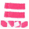 BEBEMOKO 2pcs Mop Cloth Replacement Microfiber Cleaning Accessories for Home Use Red for Corners Floors and Windows Soft Non-damaging Design view 2