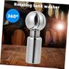 Anneome Rotating Spray Ball for Tank Cleaning Stainless Steel Sanitary Cleaning Tool Corrosion-resistant High Reliability for Food Beverage Industries view 4
