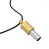 MIKUHOT Anxiety Necklace 528 Hz Breathing Meditation Whistle Mindfulness Device for Stress Relief Calm Meditation Adjusting Breathing Anxiety Relief Necklace, Stress Relief Gift for Men Women-Gold view 1