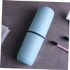 KOMBIUDA 1pc Travel Toothbrush Storage Travel Toothbrushes Cup Travel Toothpaste Cases Travel Water Mug Toothbrush Storage Container Travel Wash Cup Travel Electric Toothbrush Pp Sky-Blue view 3