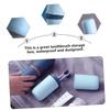 KOMBIUDA 1pc Travel Toothbrush Storage Travel Toothbrushes Cup Travel Toothpaste Cases Travel Water Mug Toothbrush Storage Container Travel Wash Cup Travel Electric Toothbrush Pp Sky-Blue view 4