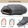 Diabetic Shoes for Men's, Women's Extra Wide Warm Slip-on Swollen Feet Shoes Boots, Unisex Casual Adjustable Non-Slip Lightweight Slippers view 3