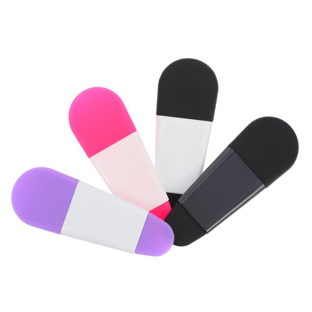 8pcs Silicone Facial Mask Spoon Set for Cream and Lotion Application
