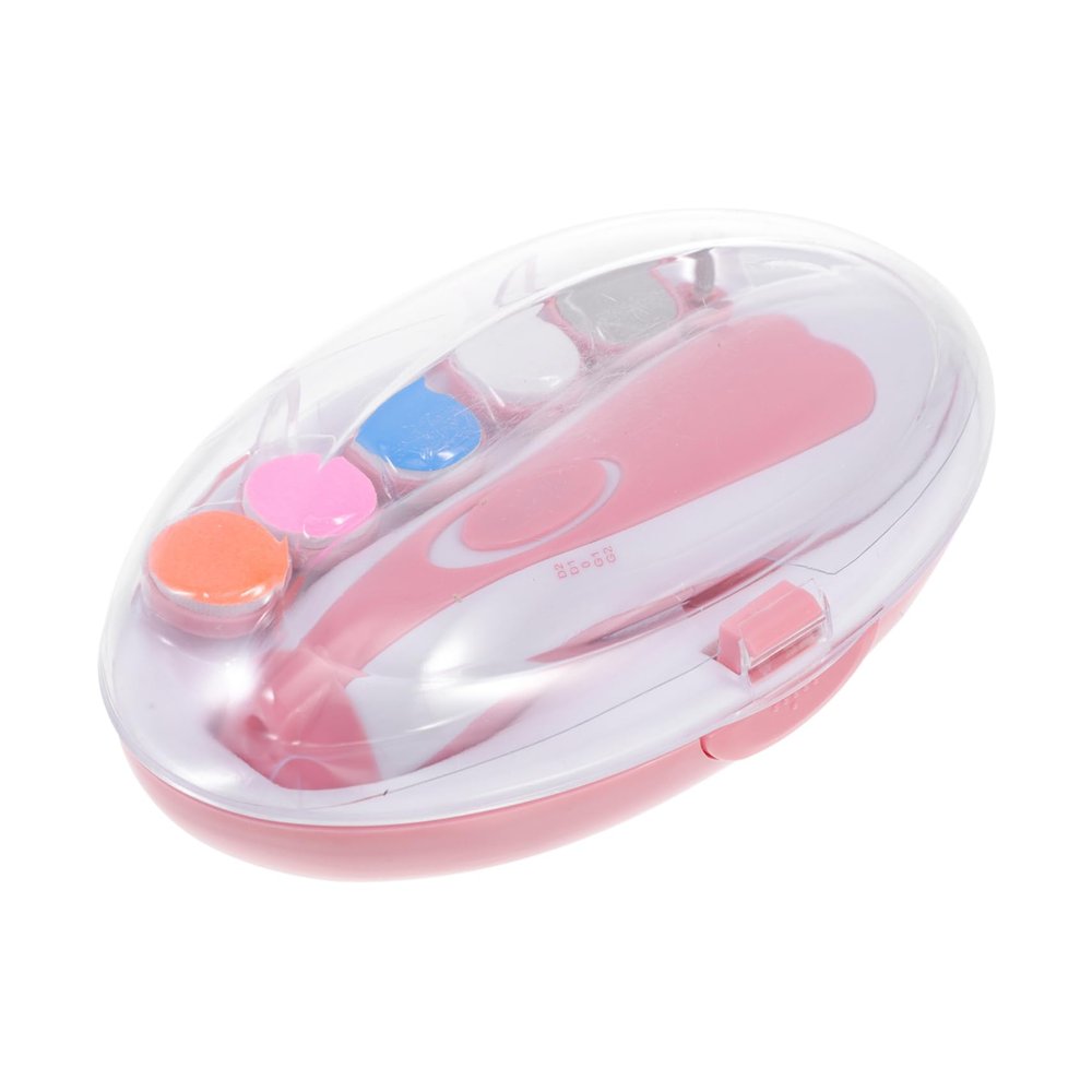1set Electric Nail File for Boys and Girls Lightweight Ergonomic Manicure Tool Electric Nail Trimmer for and Portable