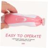 1set Electric Nail File for Boys and Girls Lightweight Ergonomic Manicure Tool Electric Nail Trimmer for and Portable view 4
