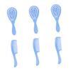 Hoement 3sets Boy Girl Hair Care Comb Dandruff Removal Scalp Brush Safe Gentle for Newborns Bathtub Bathroom Supply Massage Brush for Boys view 1