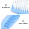 Hoement 3sets Boy Girl Hair Care Comb Dandruff Removal Scalp Brush Safe Gentle for Newborns Bathtub Bathroom Supply Massage Brush for Boys view 4