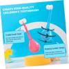 MOLUCKFU 2pcs Ergonomic Handle Boys and Girls Automatic Toothbrush Fine Bristles Travel Toothbrush Boys and Girls view 4