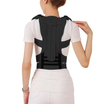 ZUIAI Adjustable Posture Corrector Back Support Shoulder Brace Support Back Belt for Men Women Improve Shoulder(D,XL Code)