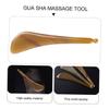 TOVINANNA 3pcs Natural Horn Gua Board for Massage Ergonomic Design Lightweight and Portable Scraping Tool for Daily Pressure Relief and Relaxation view 3