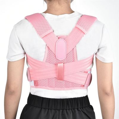ZUIAI Back Posture Corrector Breathable Shoulder Brace Adjustable Back Support Belt Orthopedic Corset Brace(M Code)