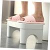 FOMIYES 1pc Lightweight Portable Toilet Foot Stool for Boys and Girls and Adults Bathroom Step Stool Strong Load-Bearing Capacity for Home Use Space-Saving Design view 4