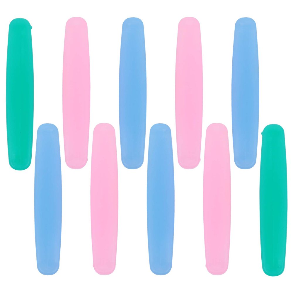 10pcs Toothpaste Squeezer Tool Manual Cosmetic Dispenser for Easy Squeezing Convenient and Reusable for Home Use Random Pack
