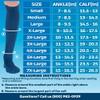 ABSOLUTE SUPPORT Made in USA - Opaque Compression Socks for Women & Men 20-30mmHg - Graduated Compression Knee High for Varicose Veins, Post Surgery, Diabetic, Arthritis - Navy, Small - A105NV1 view 2