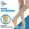 ABSOLUTE SUPPORT Made in USA - Opaque Compression Socks for Women & Men 20-30mmHg - Graduated Compression Knee High for Varicose Veins, Post Surgery, Diabetic, Arthritis - Khaki, Small - A105KH1 view 3