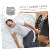 HAPINARY Adjustable Leakproof Adult Cloth Diapers for Women Breathable Underpants Comfortable Quick-Dry Design for Incontinence Overnight Use view 3
