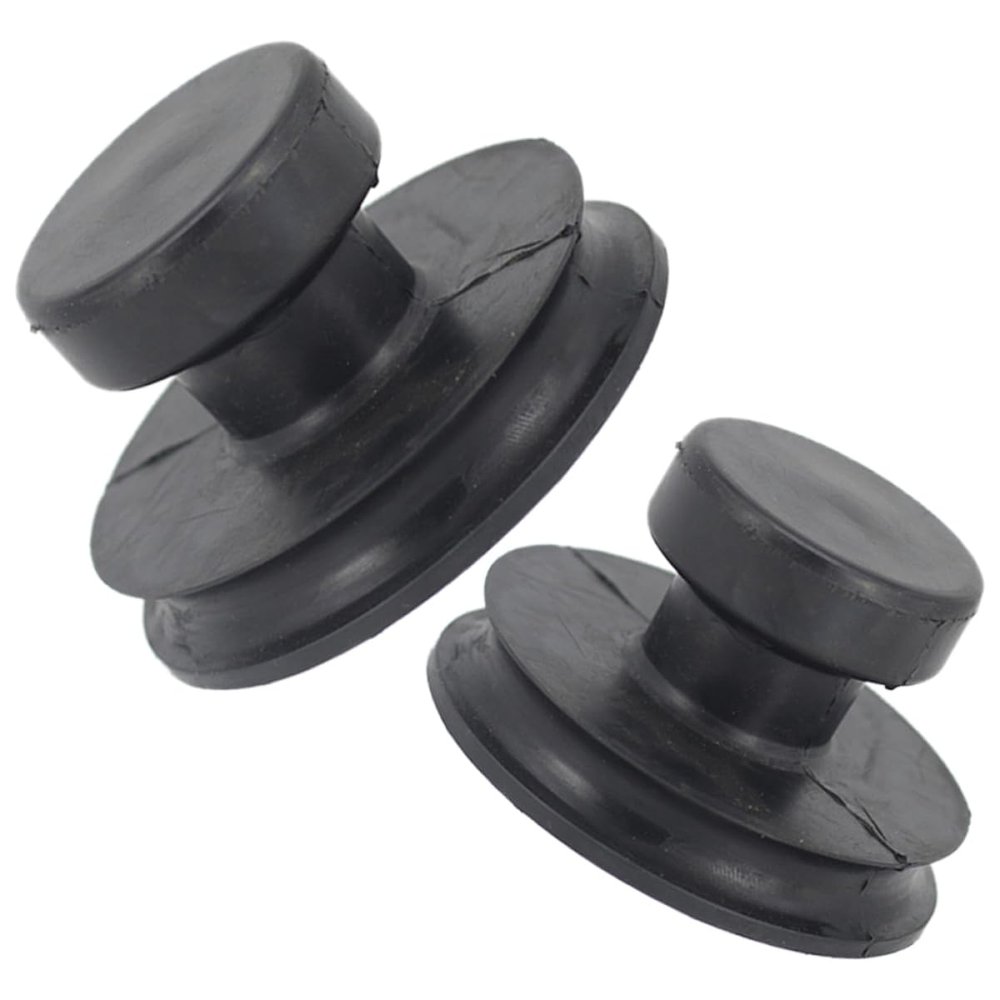 ifundom 2pcs Singing Bowl Suction Cups for Meditation Rubber Handles Sound Bowl Lifting Tools