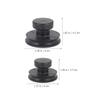 ifundom 2pcs Singing Bowl Suction Cups for Meditation Rubber Handles Sound Bowl Lifting Tools view 4