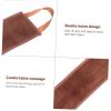 Lotion Self Wiping Tool Belt for Back Lotion Application, Brown view 2