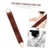 Lotion Self Wiping Tool Belt for Back Lotion Application, Brown view 3