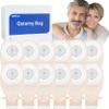 100 Colostomy Bags, Ostomy Supplies,One Piece Drainable Ostomy Pouch for Ileostomy Stoma Care, Cut-to-Fit view 1