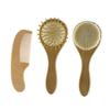 TOVINANNA 3pcs Newborn Hair Brush Set Massage Comb Soft Scalp Massager Boys and Girls Bathing Brush Hair Accessories view 1