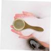 TOVINANNA 3pcs Newborn Hair Brush Set Massage Comb Soft Scalp Massager Boys and Girls Bathing Brush Hair Accessories view 3