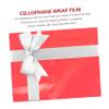 BCOATH Wide Cellophane Paper Roll Wrapping Paper for Flowers Craft Packing Film view 3