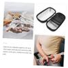 SECFOU Insulated Diabetic Medicine Bag Portable Eva Insulin Travel Case with Thick Padding Compact Zippered Organizer for Diabetes Supplies for Travel and Daily Use view 3